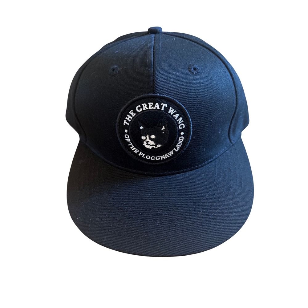 GOLF The Great Wang Snapback Hat Black Adjustable Flat Brim